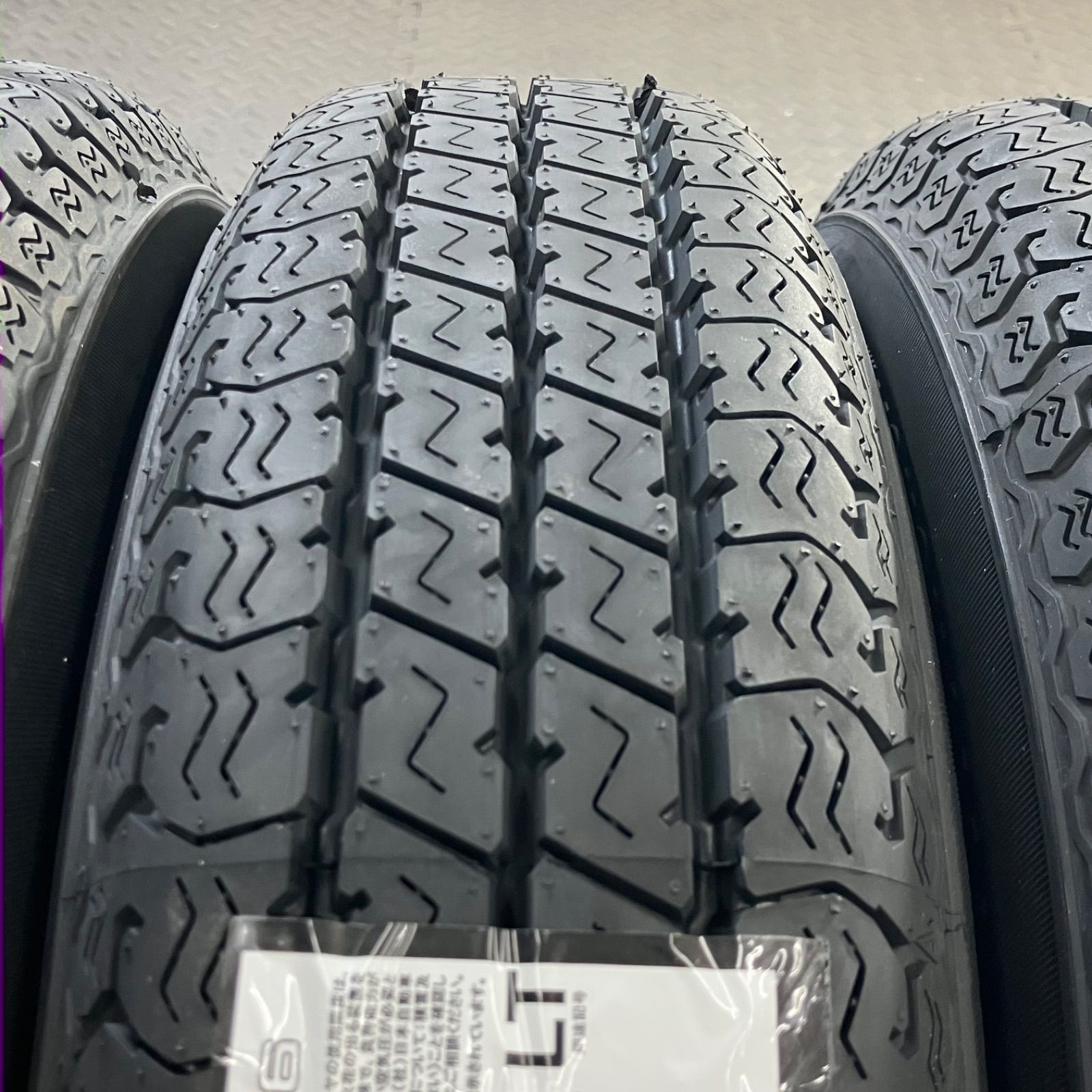 26年製 新品タイヤ 145/80R12 80/78N LT ヨコハマ スーパーバン356(夏 