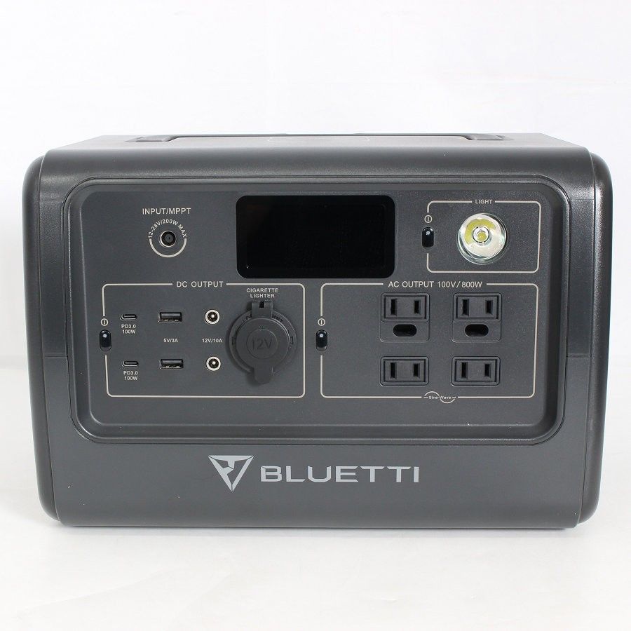 （確認のみ。未使用美品）BLUETTI ポータブル電源 EB70 716Wh 美品】BLUETTI EB70S スチールグレー ポータブル電源 716Wh/800W