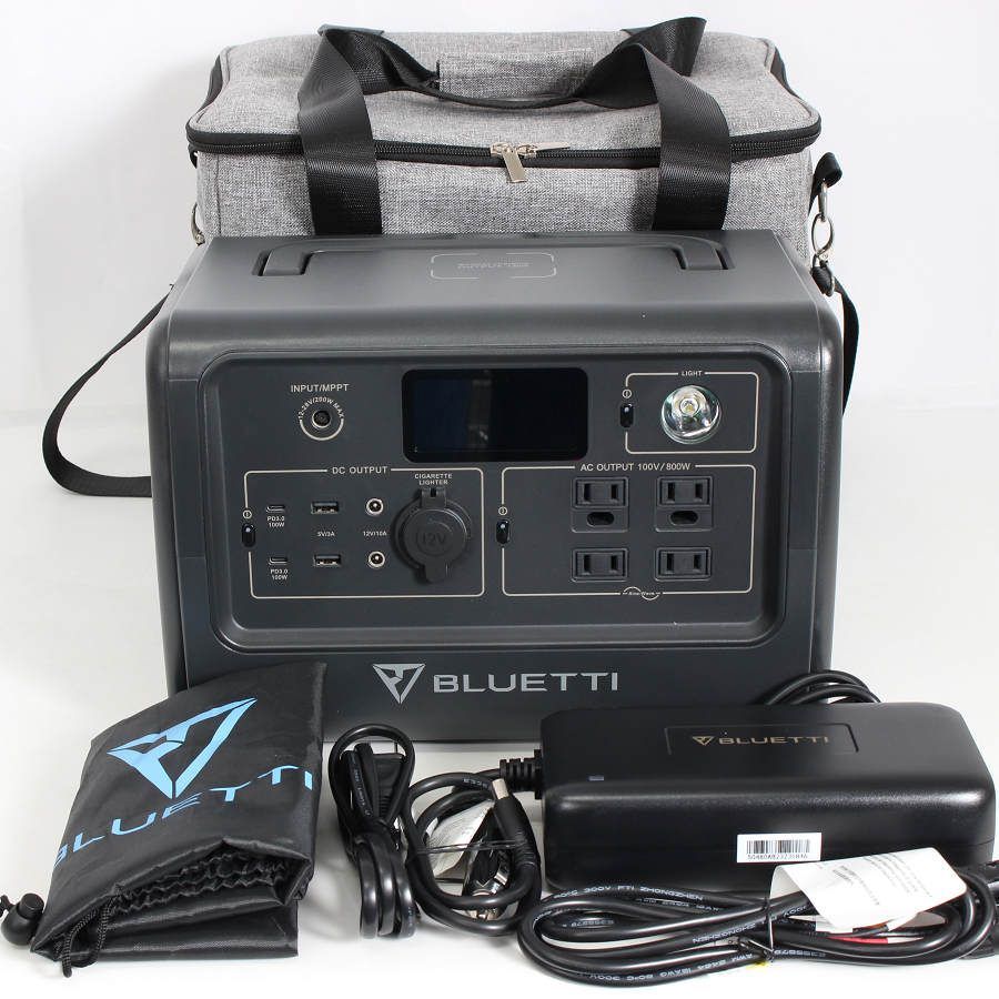 美品】BLUETTI EB70S スチールグレー ポータブル電源 716Wh/800W