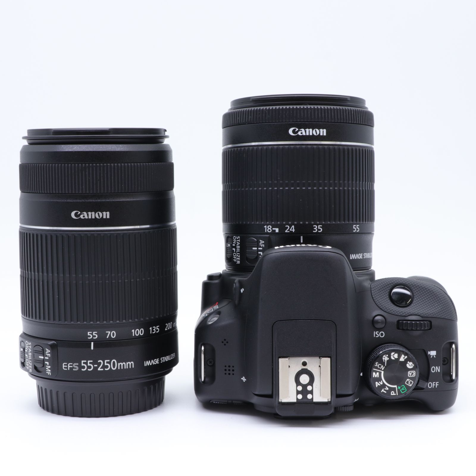 【送料無料】【並品】EOS Kiss X7 ダブルズームキット【ショット数 1164回】