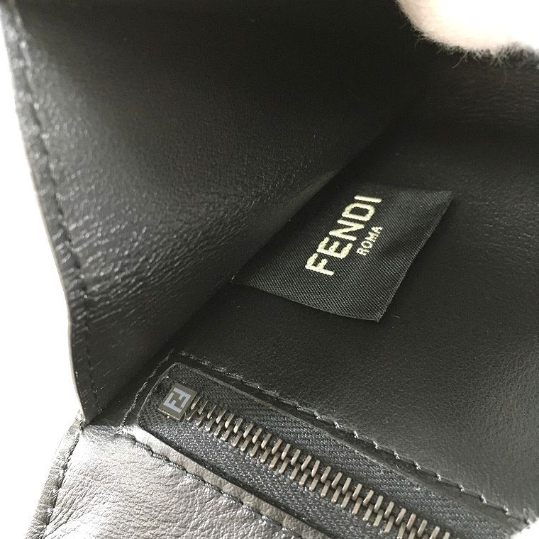 未使用品 FENDI ROMA 長財布 7M0264 ブラック レザー 箱付き 381