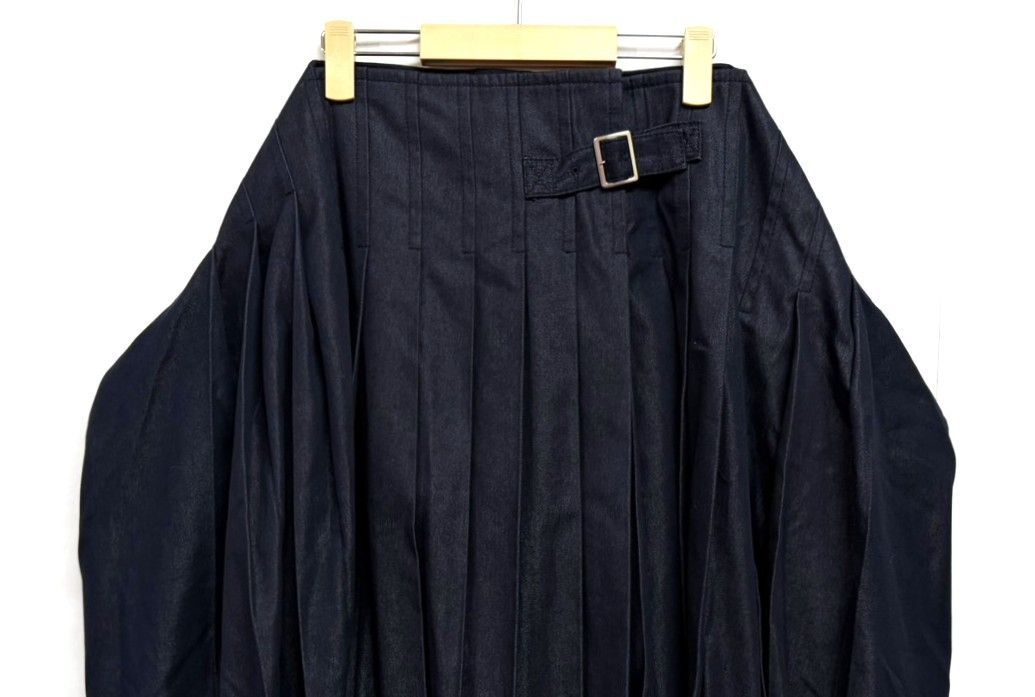 tricot COMME des GARCONS｜トリココムデギャルソン デニムプリーツ