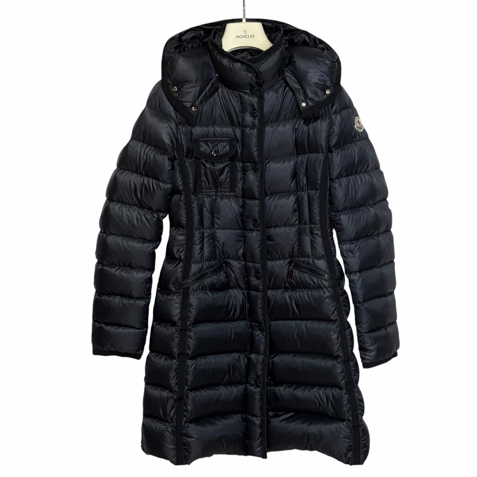MONCLER/0 /ネイビー /レディースダウンジャケット / HERMINE /型番