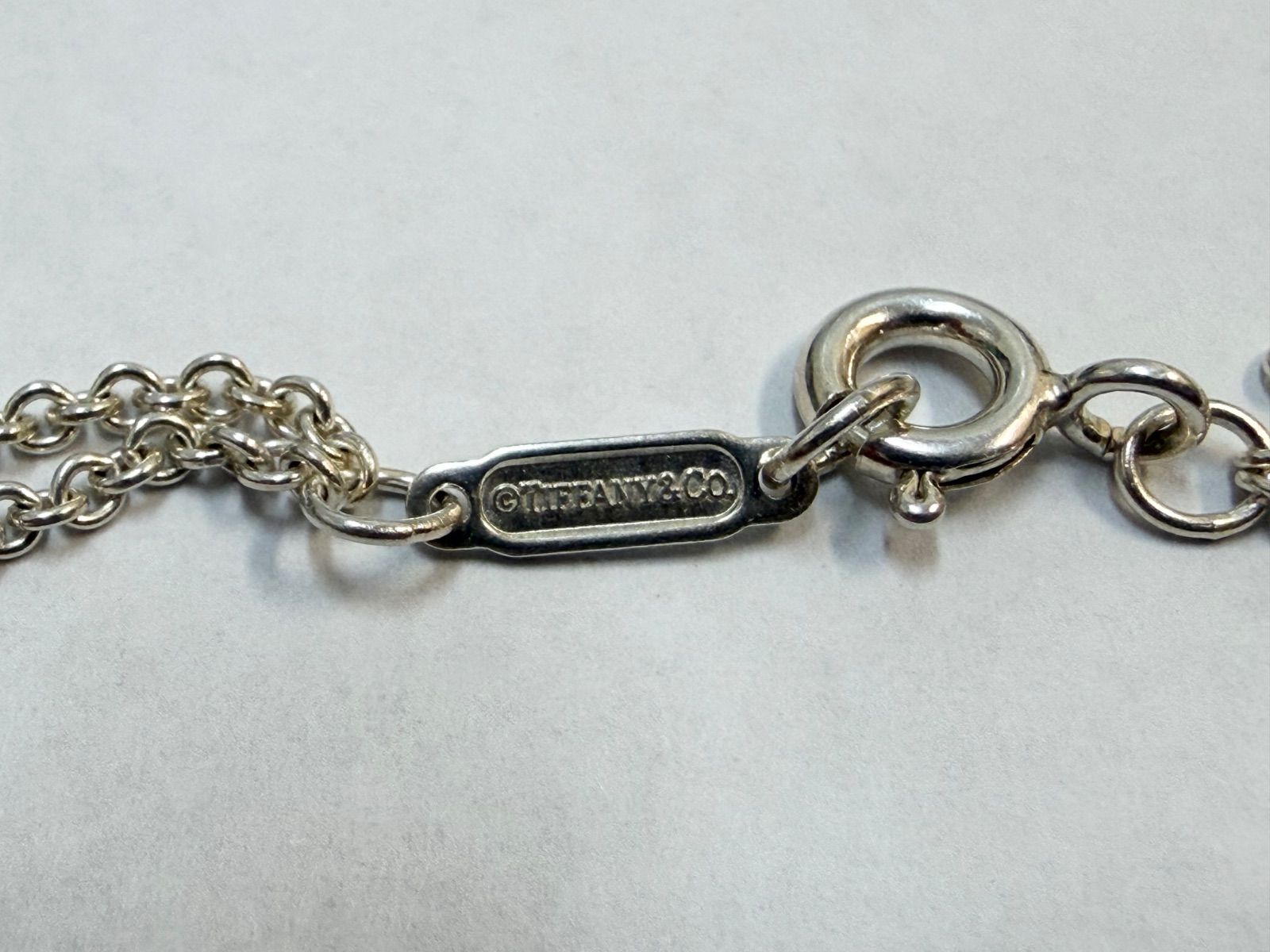 極美品】Tiffany& Co. ティファニー インフィニティ ネックレス ダブル