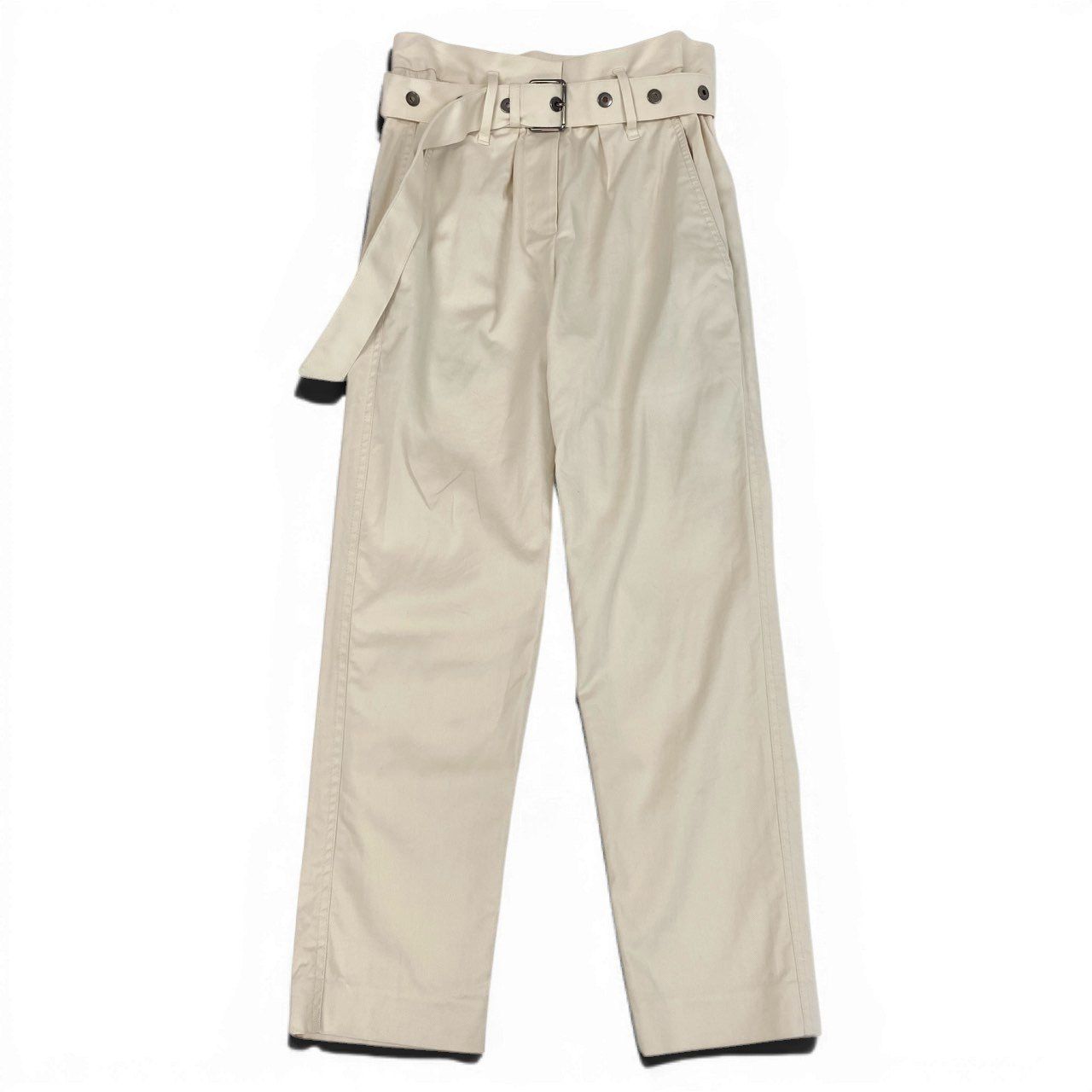 39d14 BRUNELLO CUCINELLI ブルネロクチネリ ベルテッドパンツ ハイ