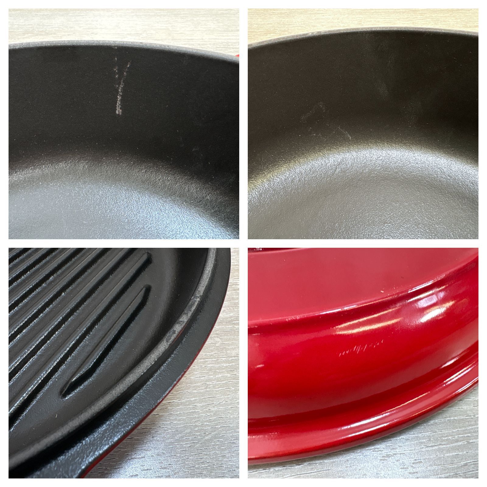 STAUB ストウブ Sukiyaki&グリルパン 26cm チェリー 40508-281 両手鍋