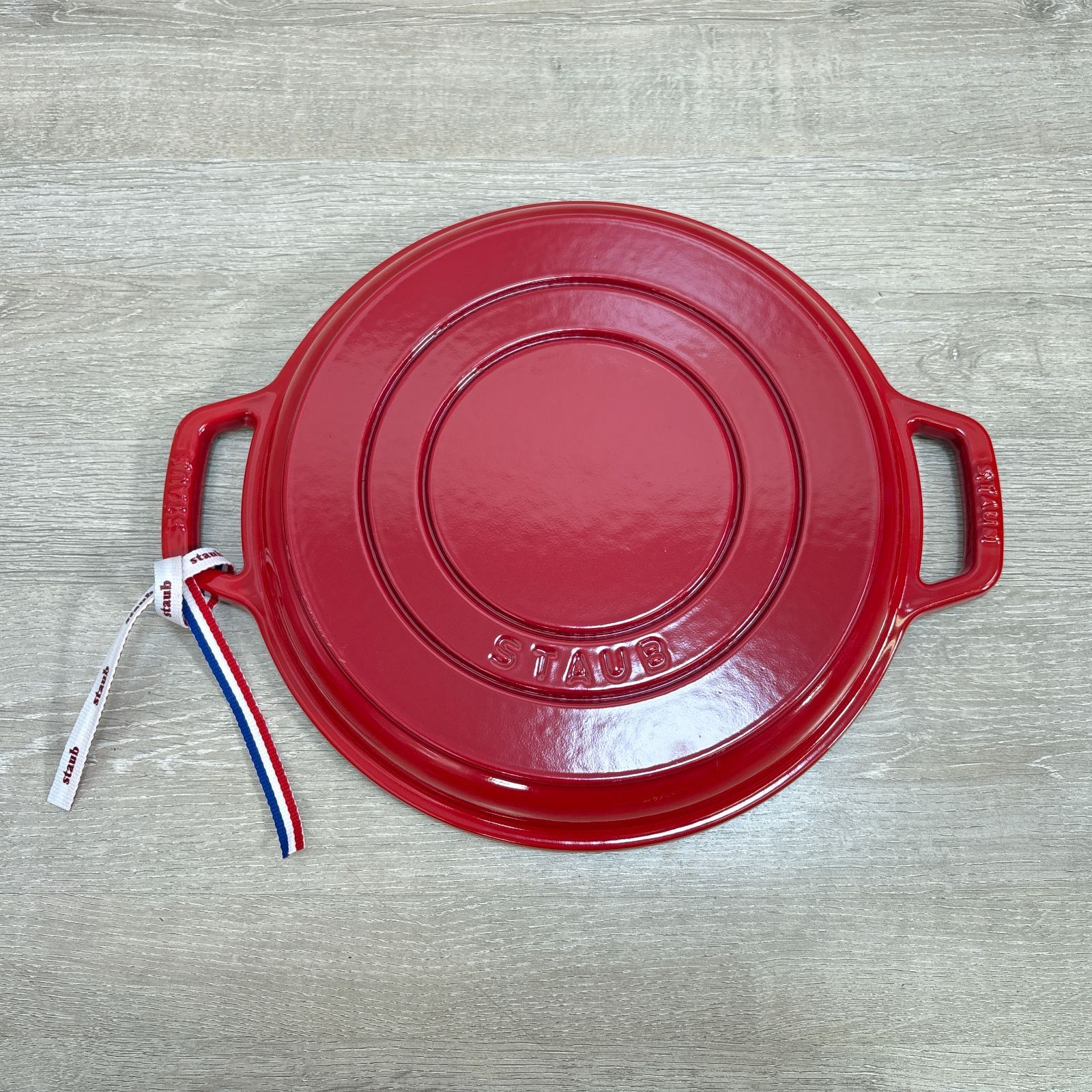 STAUB ストウブ Sukiyaki&グリルパン 26cm チェリー 40508-281 両手鍋
