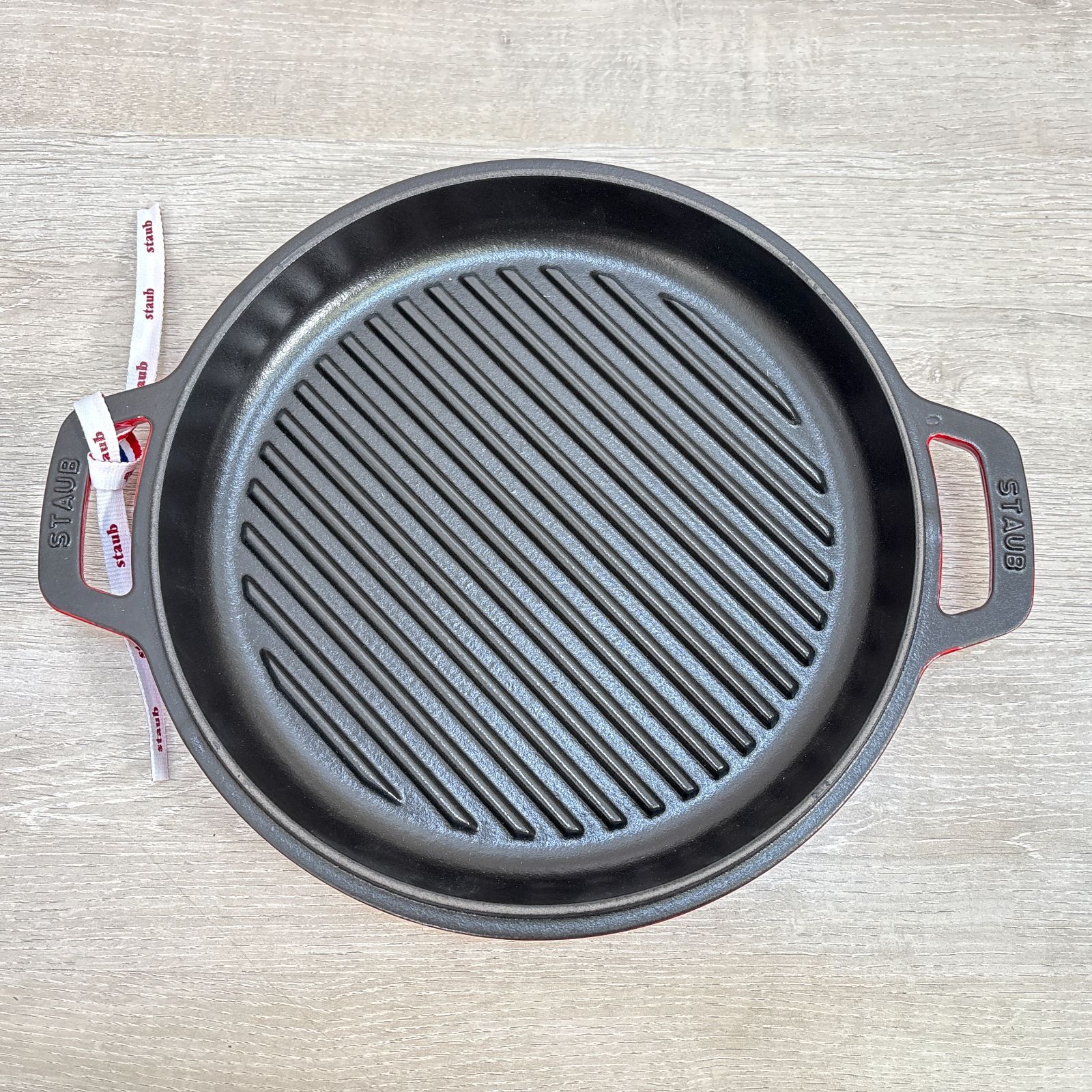 STAUB ストウブ Sukiyaki&グリルパン 26cm チェリー 40508-281 両手鍋