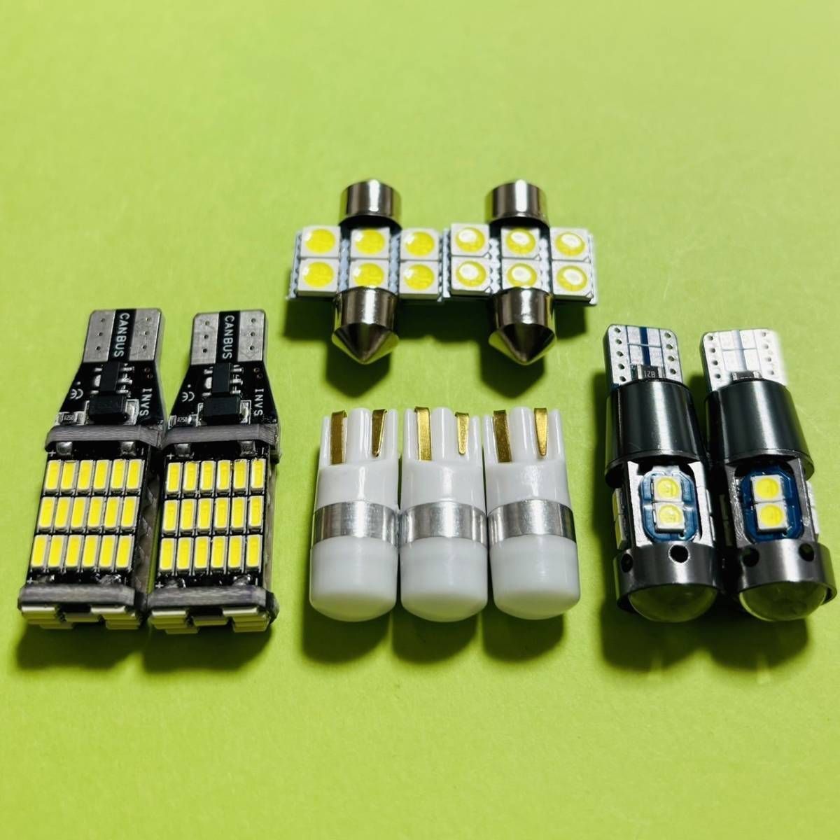 バモス ホビオ 鬼爆光！T10 LED ルームランプ バックランプ ナンバー灯