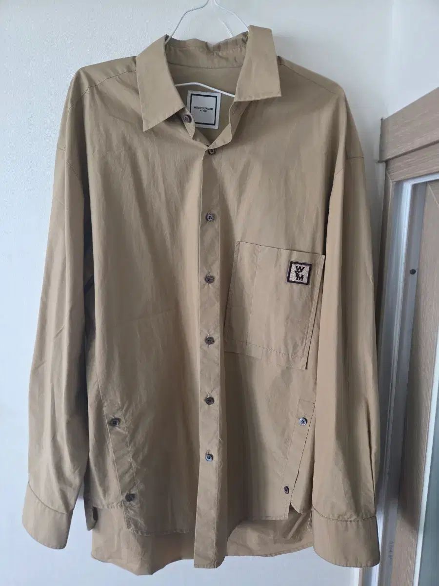 WOOYOUNGMI ウーヨンミ バックロゴ シャツ