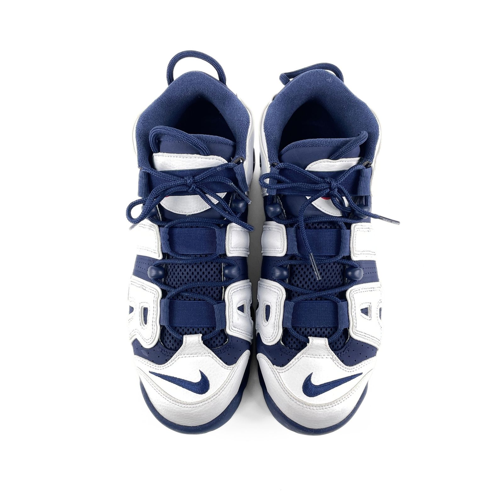 ナイキ　モアアップテンポ　29.5オリンピック　FQ8182 ネイビー　新品 NIKE ナイキ 2024 FQ8182-100 AIR MORE UPTEMPO 96 エア モア アップ