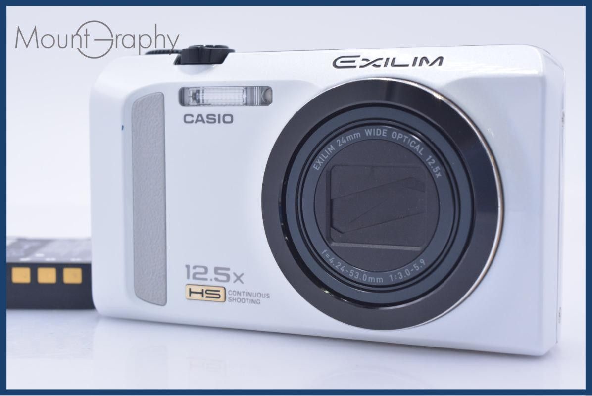 動作保証】 カシオ CASIO EXILIM EX-ZR200 12.5x バッテリー付属 同梱
