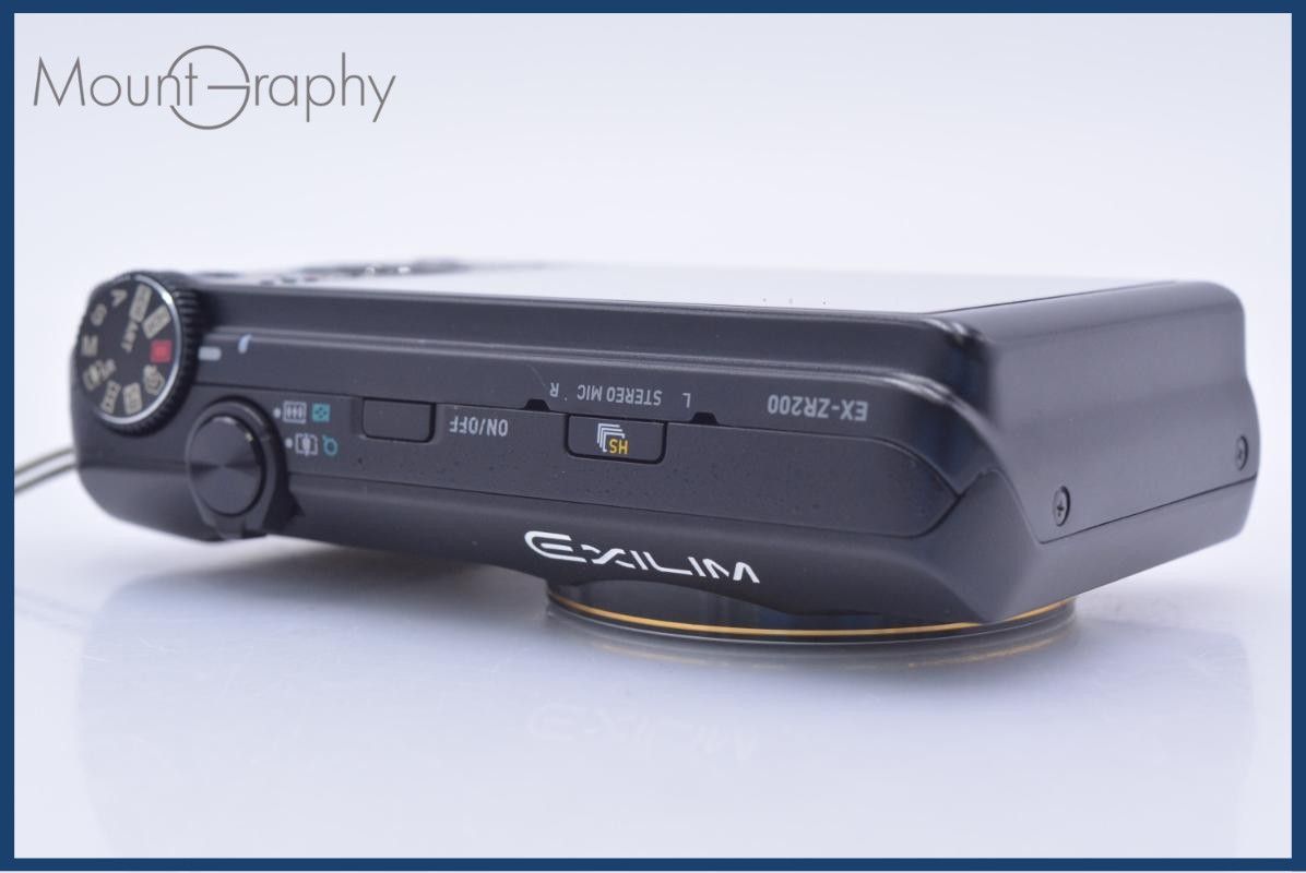 カシオ CASIO EXILIM EX-ZR200 12.5x バッテリー付属 同梱無料 #am8625