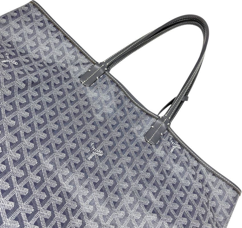中古】GOYARD ゴヤール サンルイPM PVC コーティングキャンバス レザー