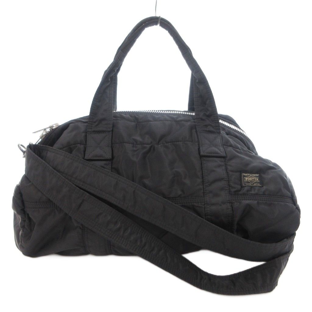 ✨激レア・廃盤✨ PORTER タンカー ダッフルバッグ 黒 2wey ポーター PORTER タンカー 2WAY ダッフルバッグ ボストン ショルダー