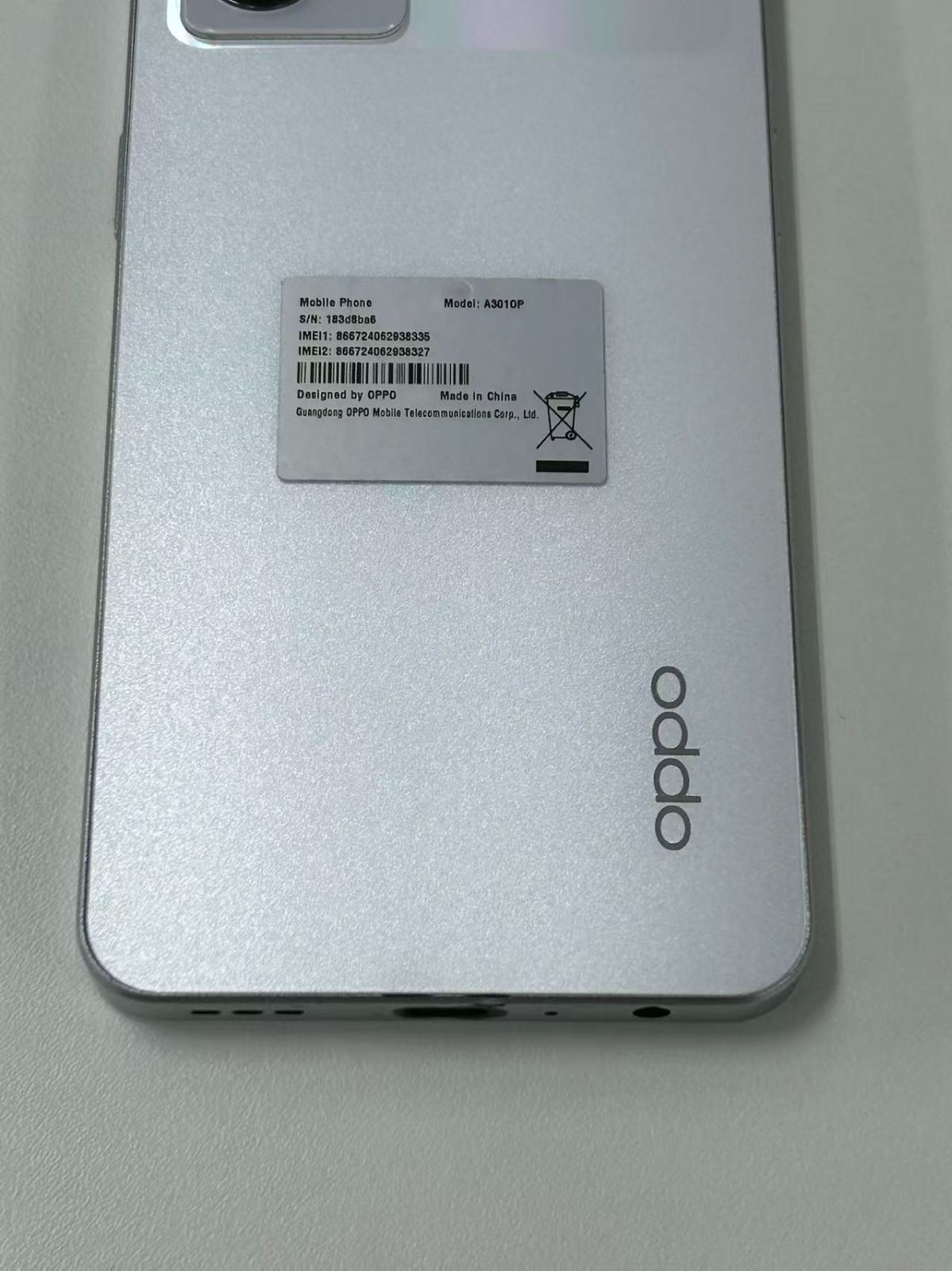OPPO Reno9 A ホワイト ジャンク品 - メルカリ