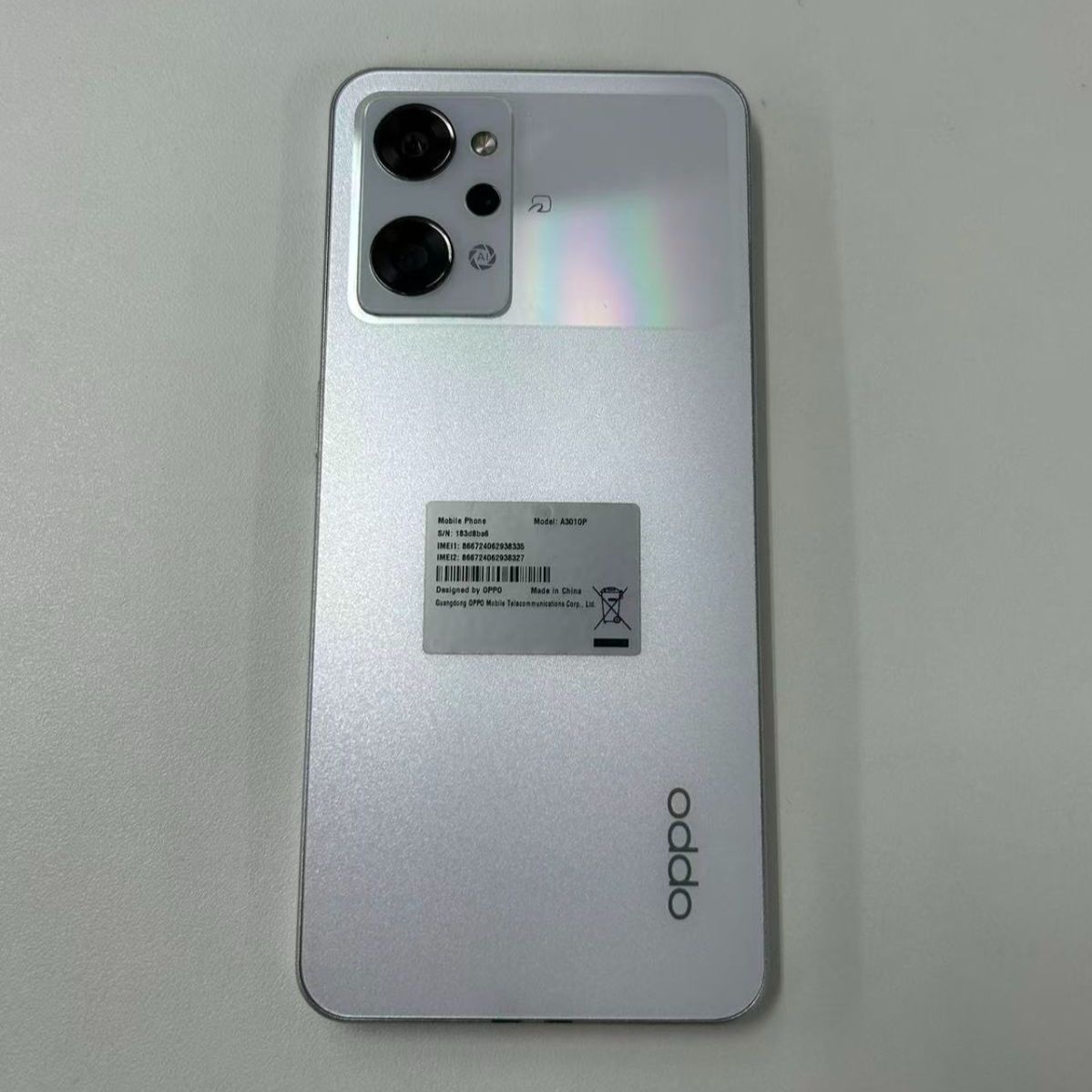 OPPO Reno9A スマートフォン 本体 ホワイト 『ジャンク』 OPPO Reno9 A ホワイト ジャンク品 - メルカリ