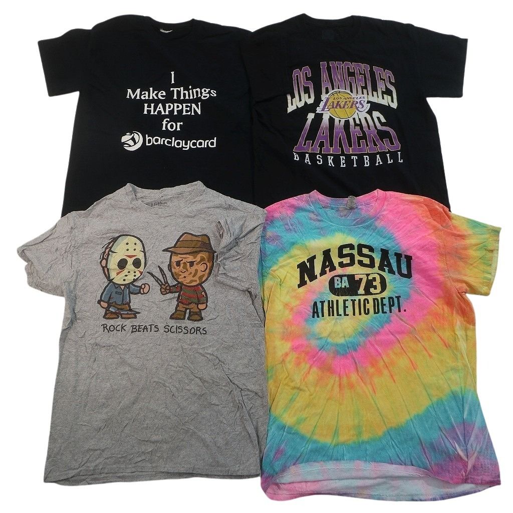 古着卸 まとめ売り プリント Tシャツ 16枚セット ( メンズ M