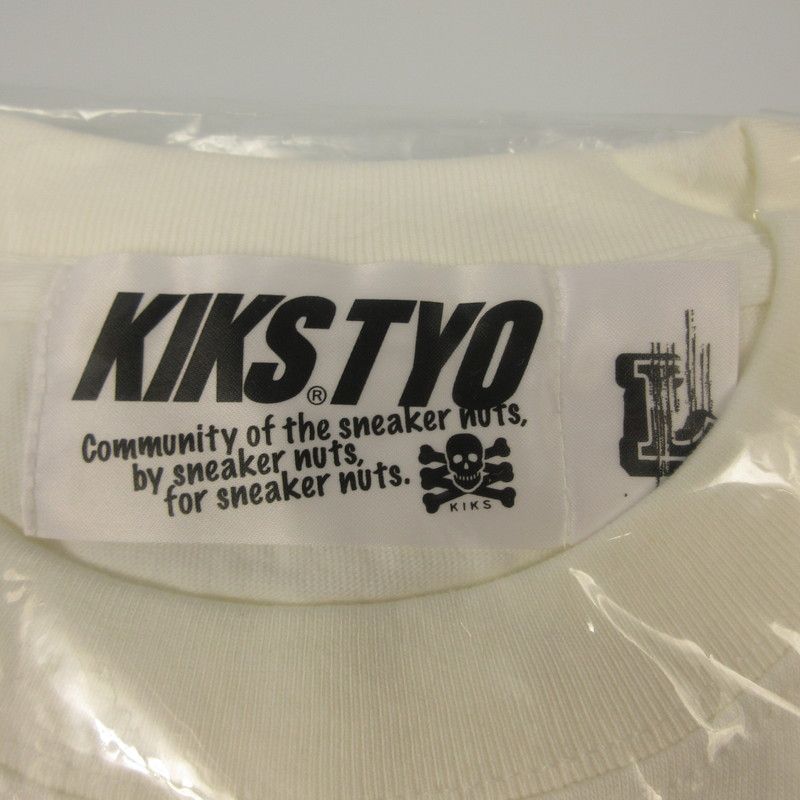 KIKS TYO◇Tシャツ/XL/ホワイト/キックスティーワイオー ＞≪