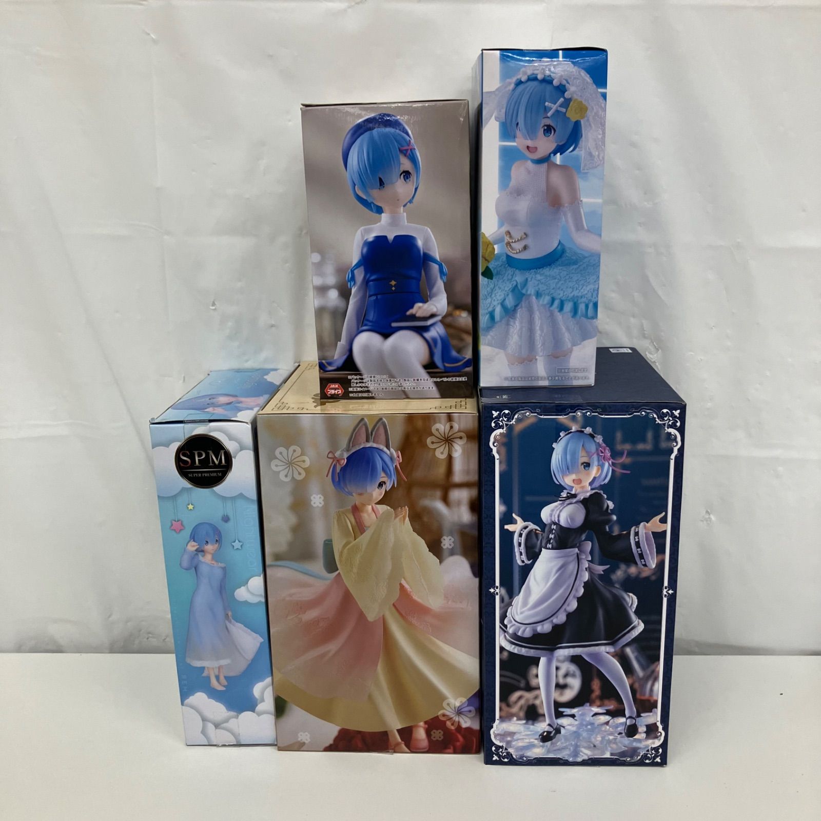 【未開封】Re:ゼロから始める異世界生活 フィギュア 5体セット 未開封】Re:ゼロから始める異世界生活 フィギュア 5体セット 未開封
