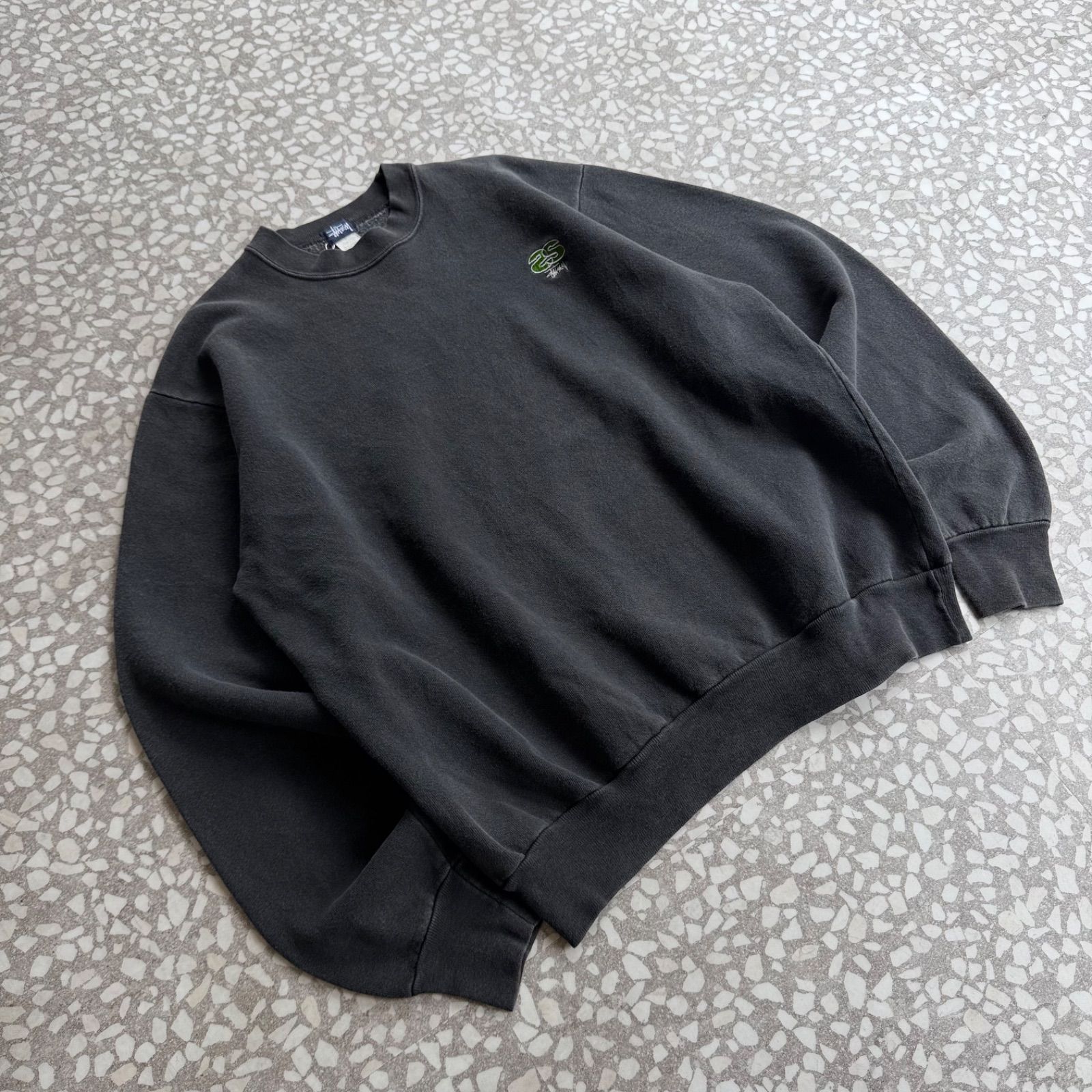 ステューシー ヴィンテージ 80s 90s usa製 Y2K Archive アーカイブ Y2K ] STUSSY / 90's usa製 logo sweat size S