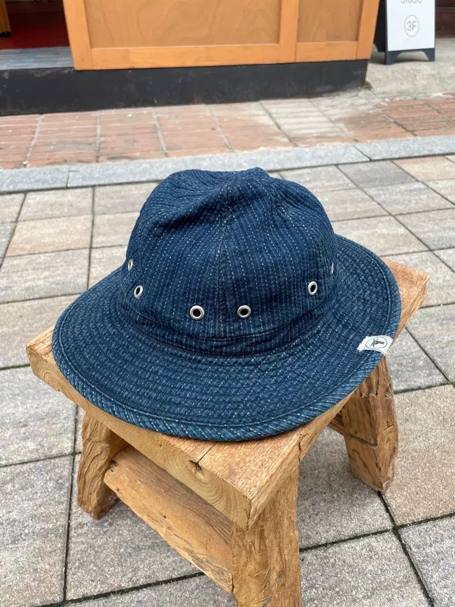 NEIGHBORHOOD(ネイバーフッド) クルー サシコ デニム バケットハット (L)