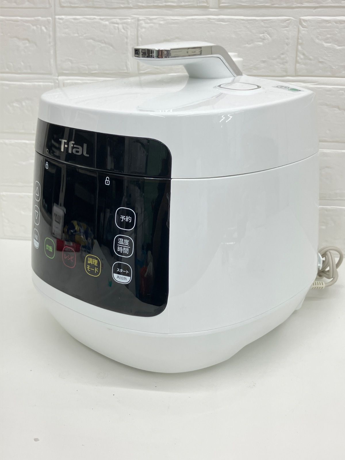 T-fal 電気圧力鍋 ティファール ラクラ·クッカーコンパクト ホワイト