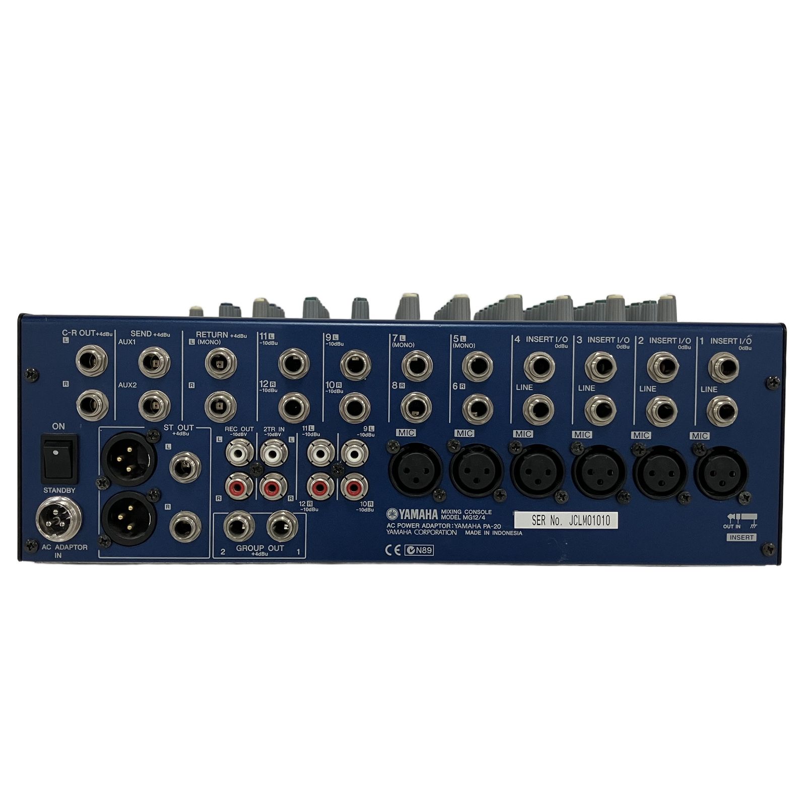 ヤマハ YAMAHA MIXING CONSOLE ミキサー MG12/4 音響機器 ジャンク