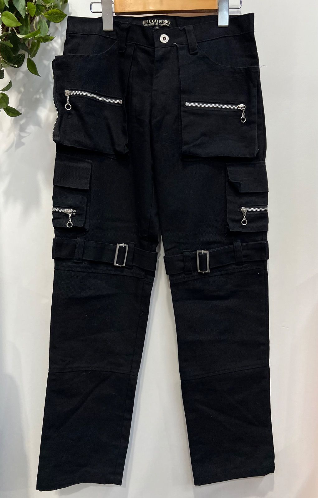 HELL CAT PUNKS ヘルキャット パンクス ボンテージパンツ HELL CAT PUNKS ヘルキャットパンクス ボンテージパンツ Mサイズ