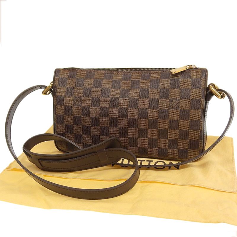 ルイヴィトン LOUIS VUITTON ダミエ ラヴェッロGM ショルダーバッグ エベヌ N60006 中古 新入荷 LV2126