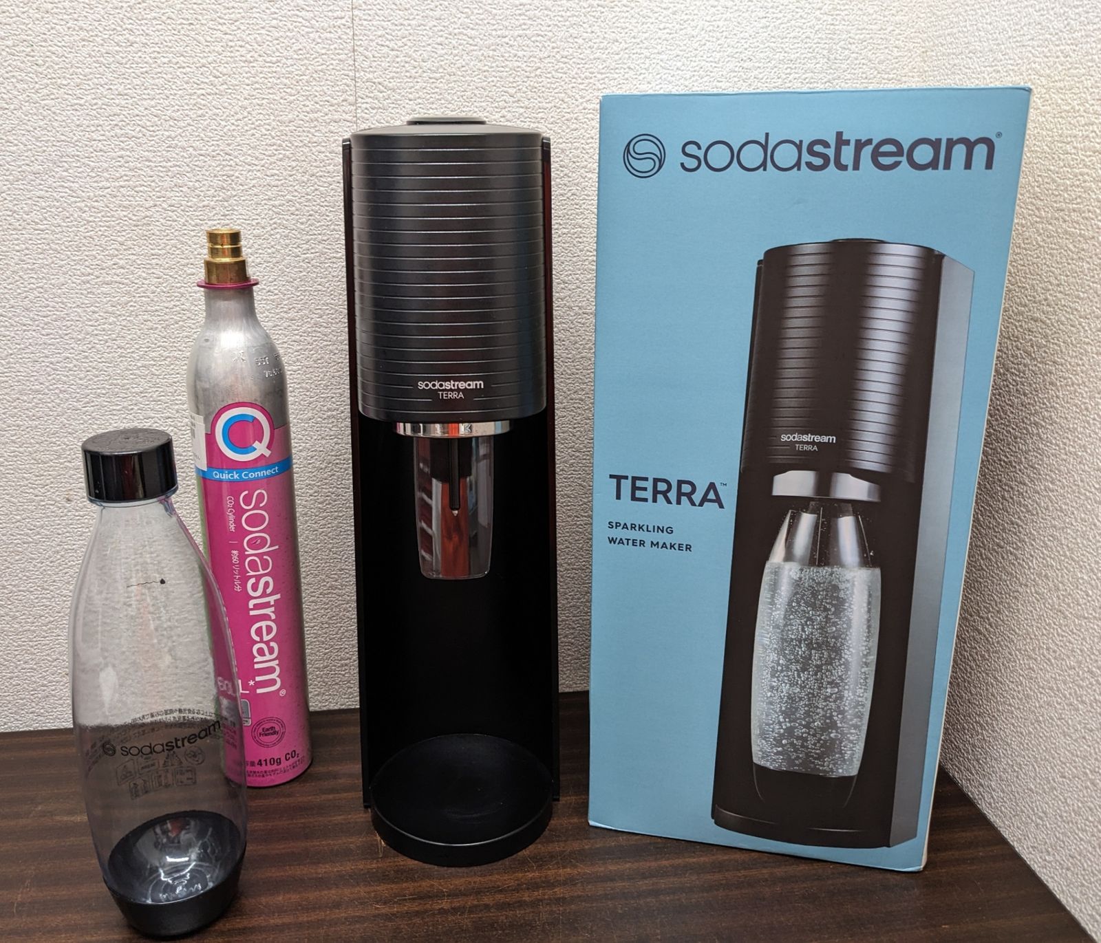 SodaStream◎炭酸水メーカー TERRA ソーダストリーム - メルカリ