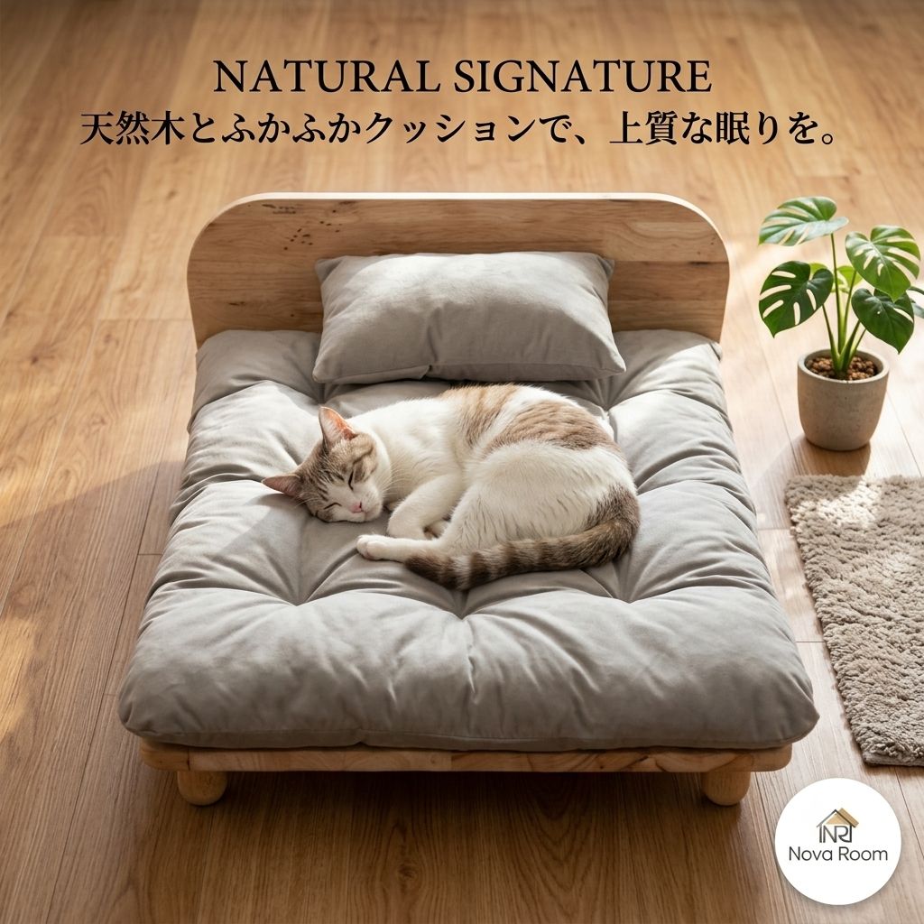 【Natural Signature】ペットベッド 天然木 ｜ NovaRoom