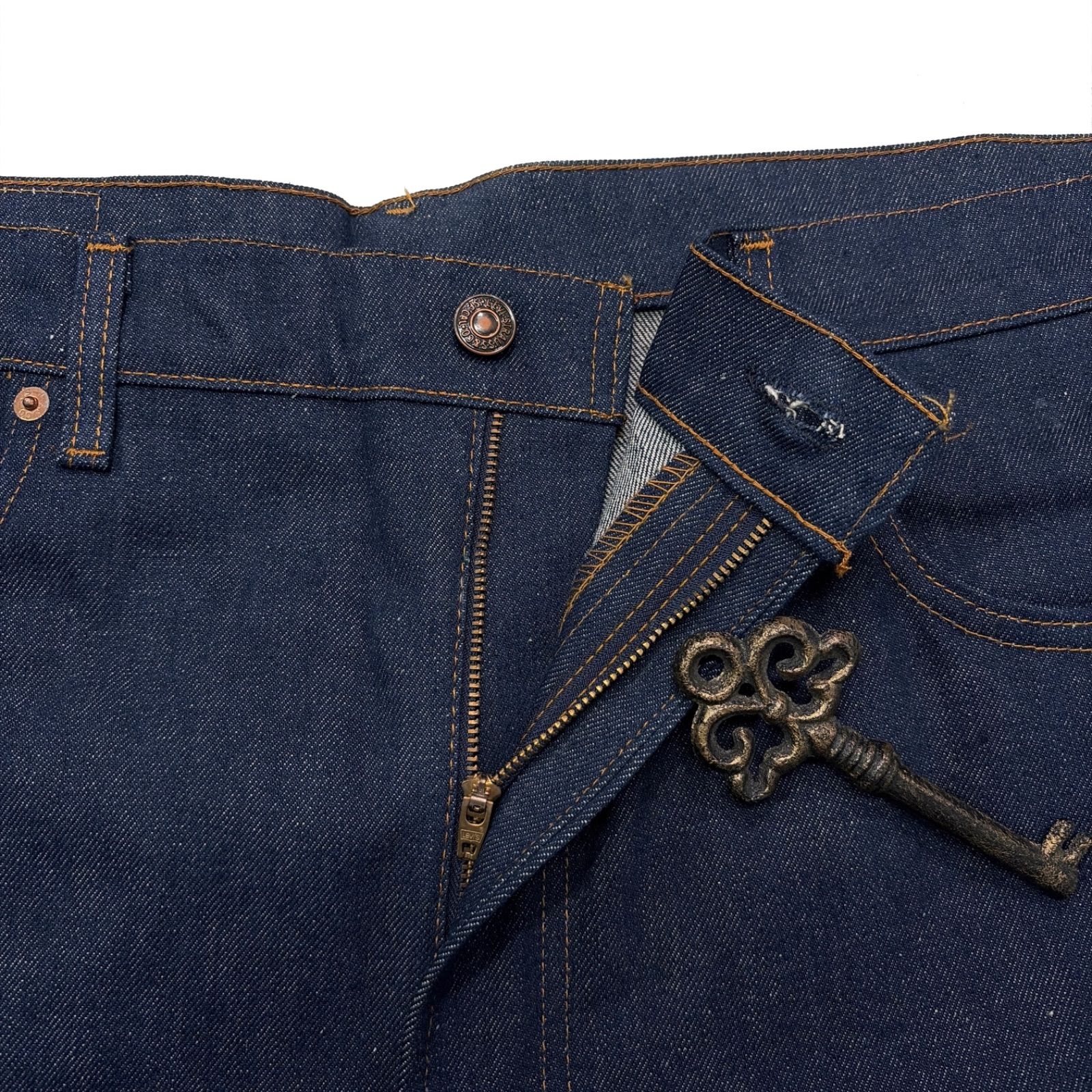 デッドストック 80s LEVIS リーバイス 517 66後期 黒カン ブーツカット