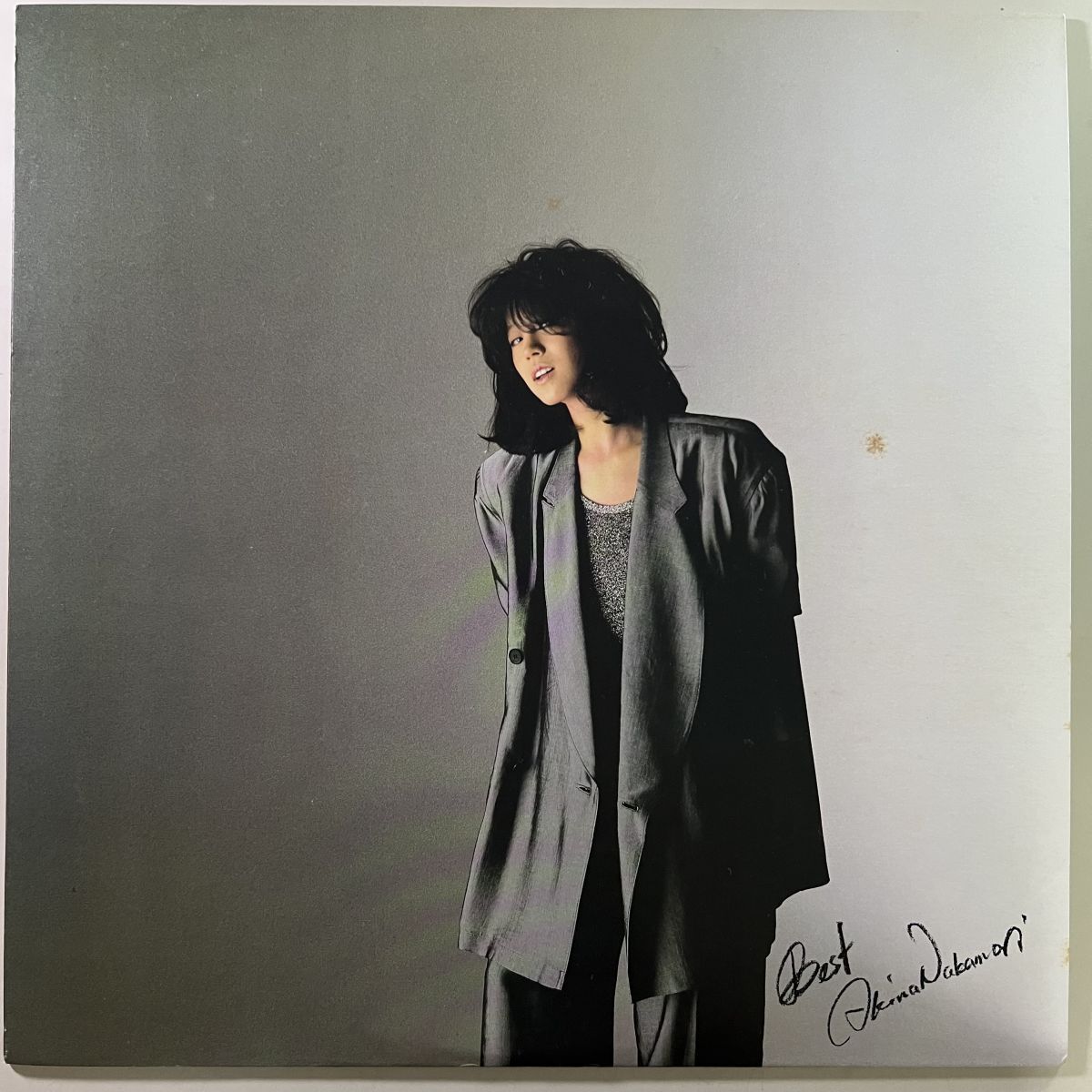[未使用品 アナログレコード LP 再販盤]　中森明菜　ベストアルバム 中森明菜 ベスト/ L13030/ レコード/record/LP - メルカリ