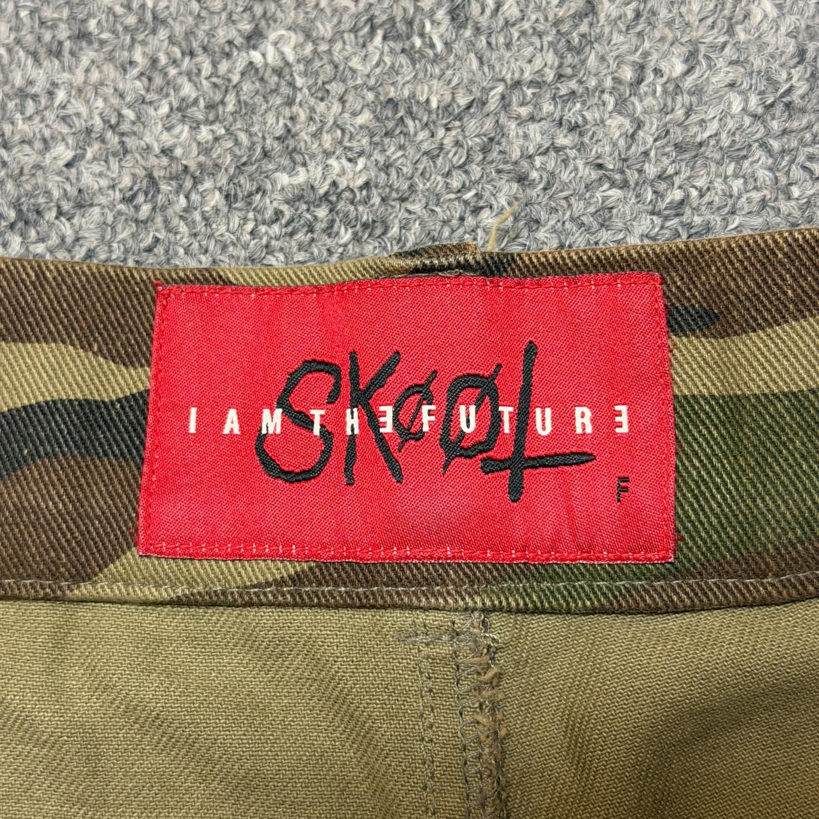 SKOOT GROW OP CAMO JORTS カモショーツ ハーフパンツ スクート カモ F