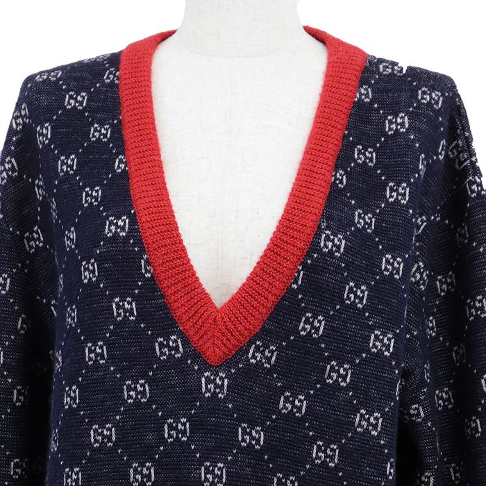 極美品】GUCCI グッチ GGスプリーム ニットワンピース サイズ S