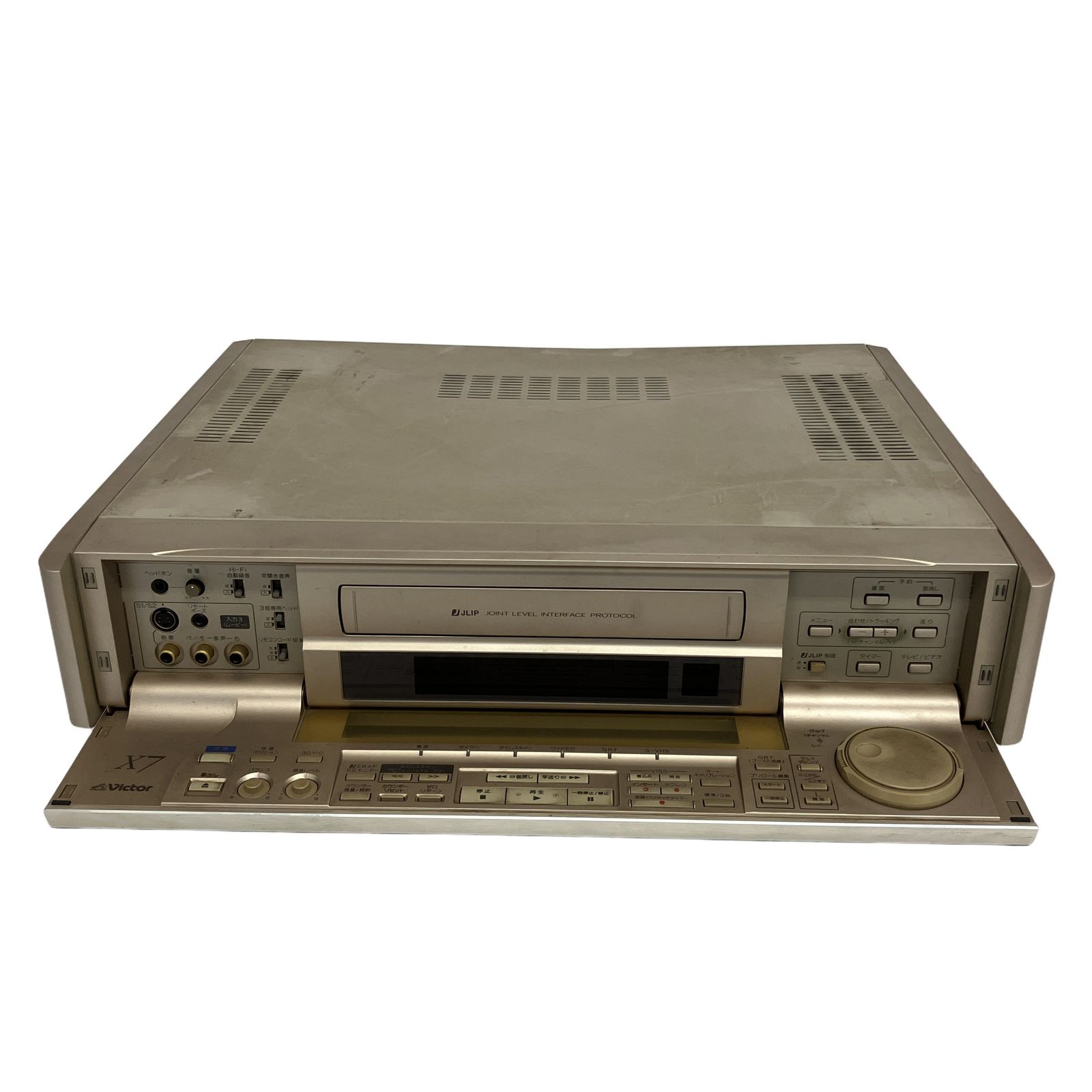 Victor HR-X7 ビデオデッキ VHS 2000年製 ジャンク T11414473 - メルカリ