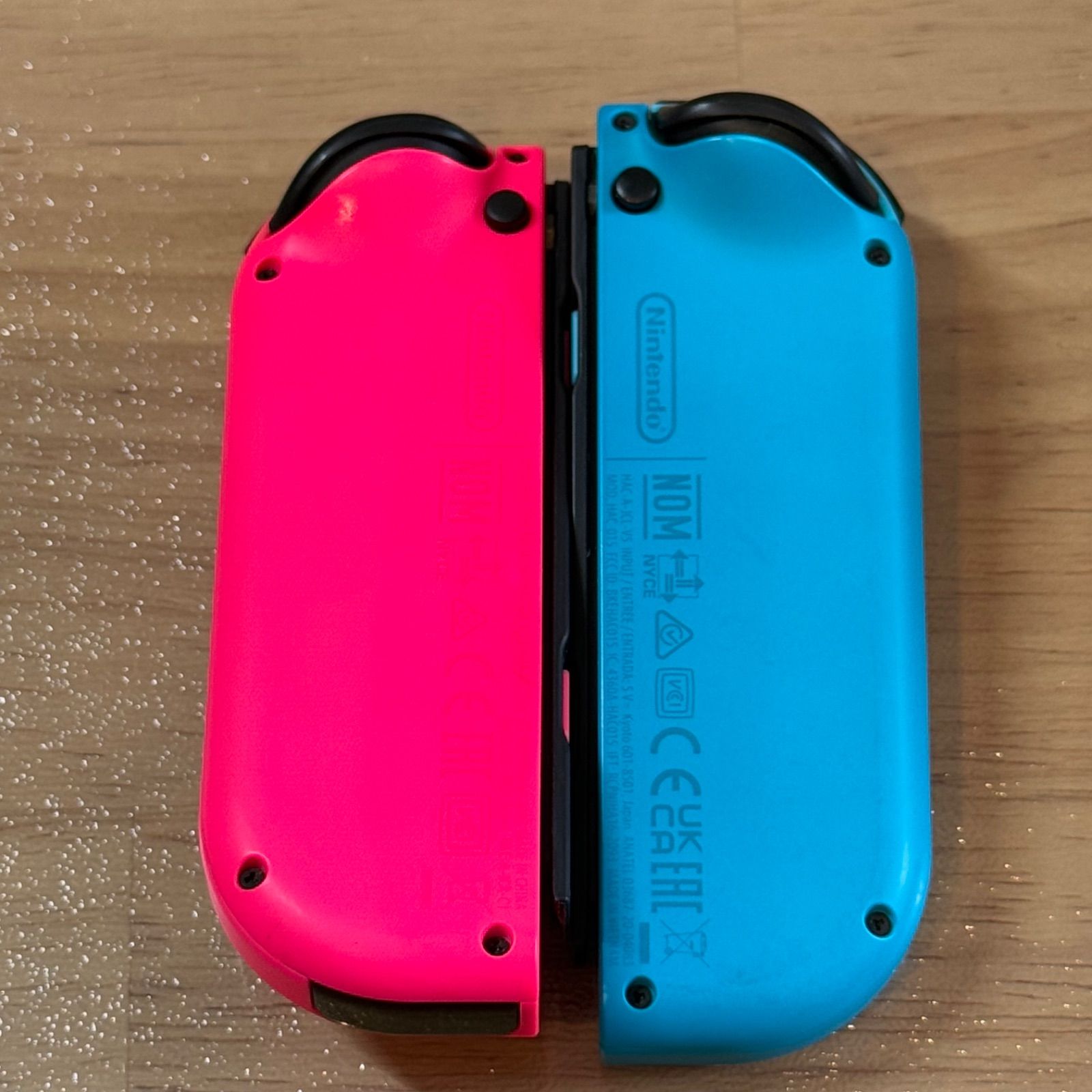 7-027 Switch Joy-Con ネオンブルー／ネオンピンク - メルカリ