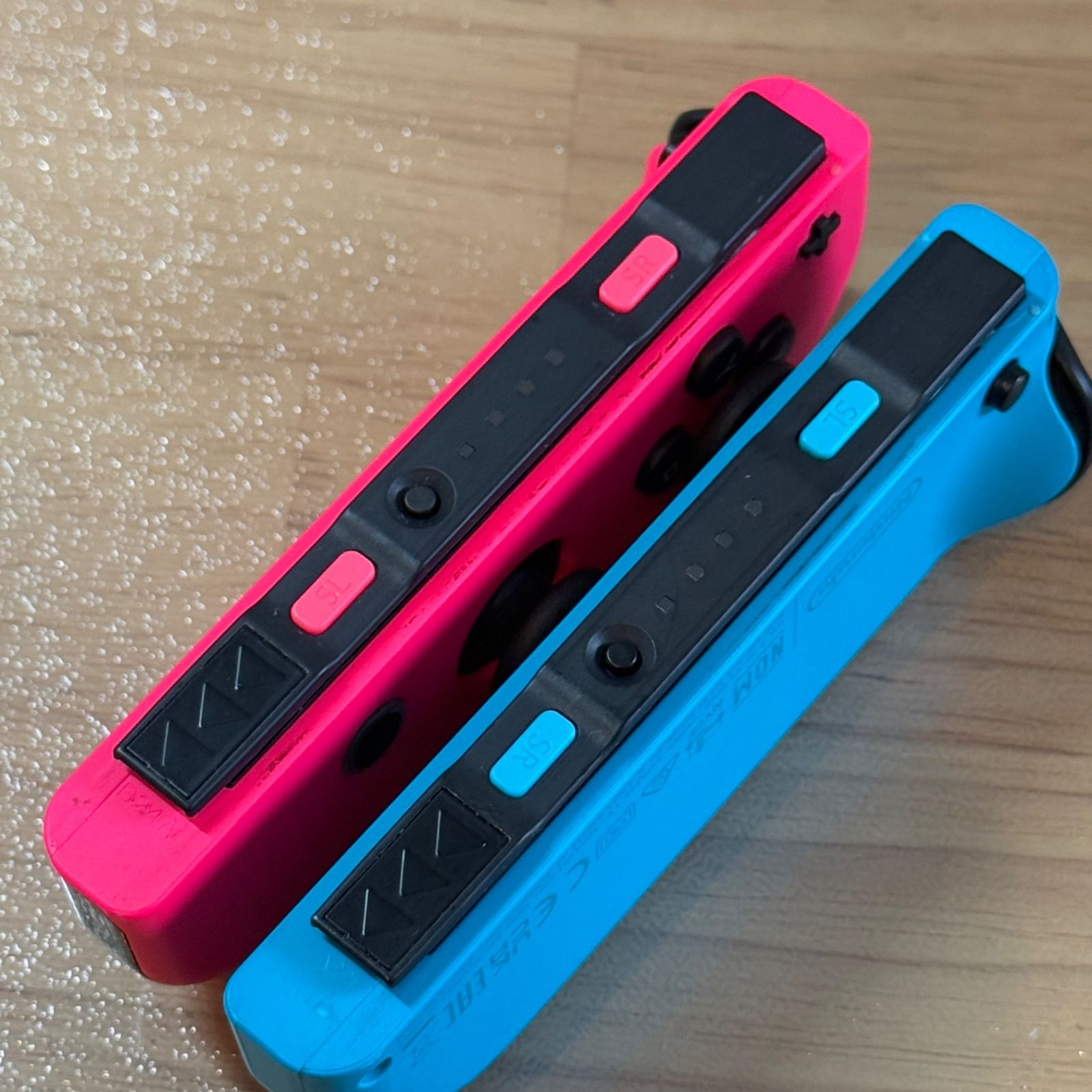 7-027 Switch Joy-Con ネオンブルー／ネオンピンク - メルカリ