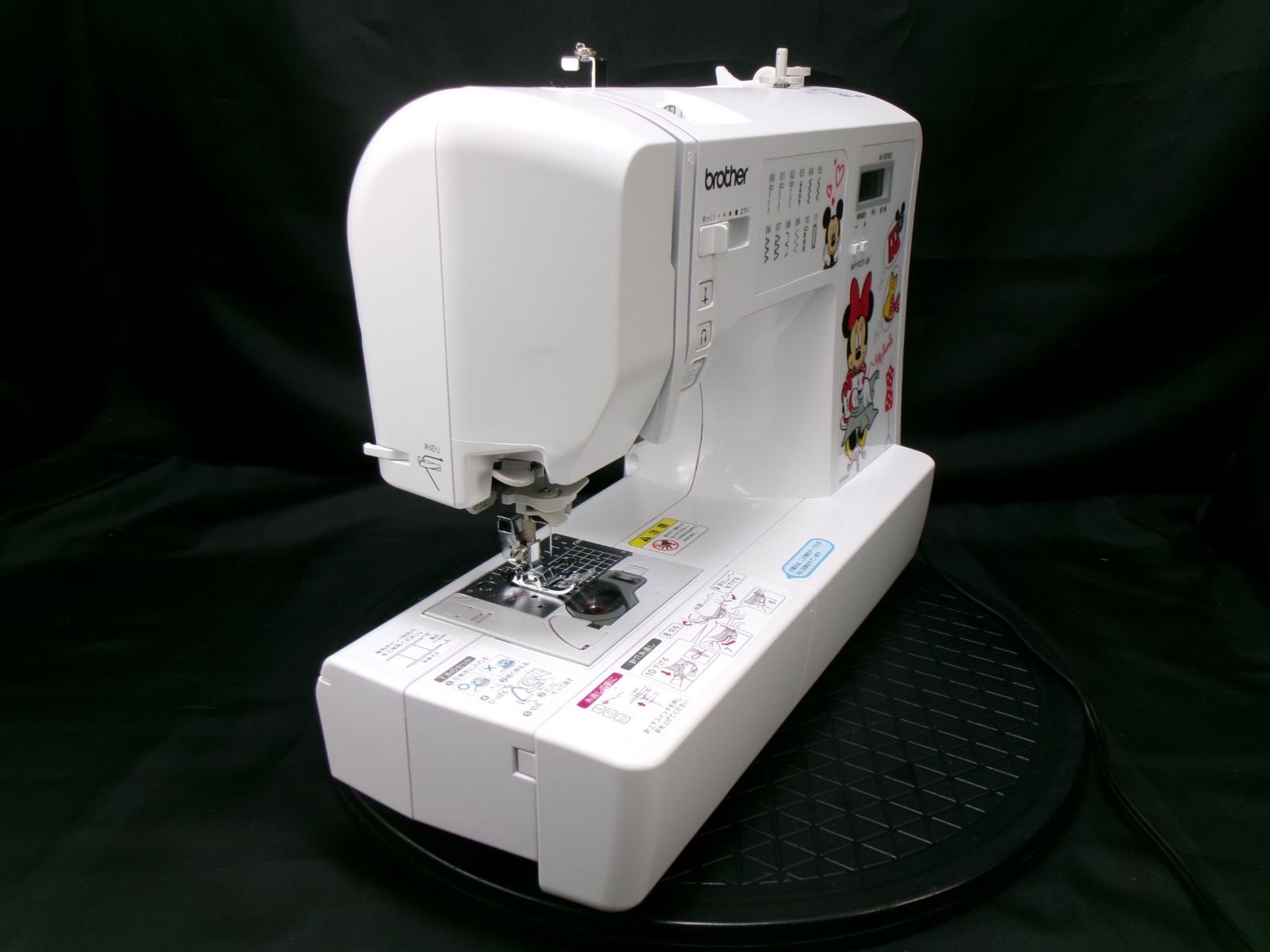 ミッキー&ミニー☆ブラザーコンピュータミシン M1107-S1 CPV72 ☆美品 