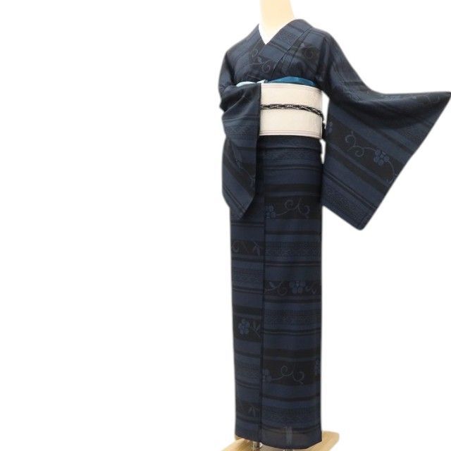 百華❀Y5214◇美品 夏着物 大島紬 紗 正絹 手縫い仕立て - メルカリ