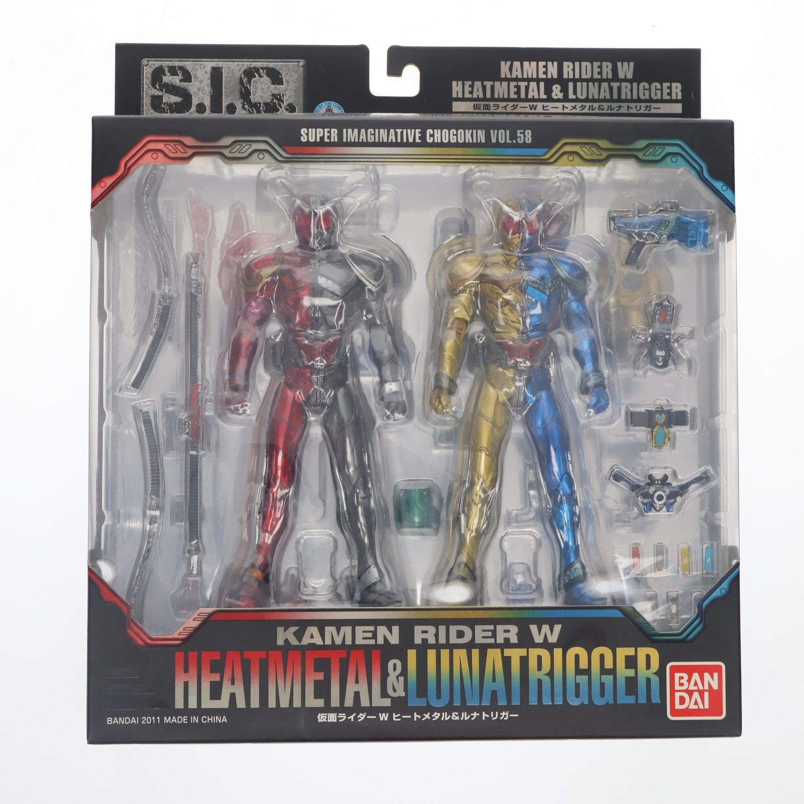 仮面ライダーダブル 真骨彫 ヒートメタル ルナトリガー ○セット売り