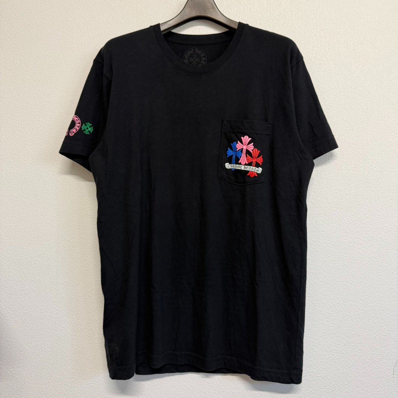 CHROME HEARTS クロムハーツ マルチカラー セメタリークロス 半袖T