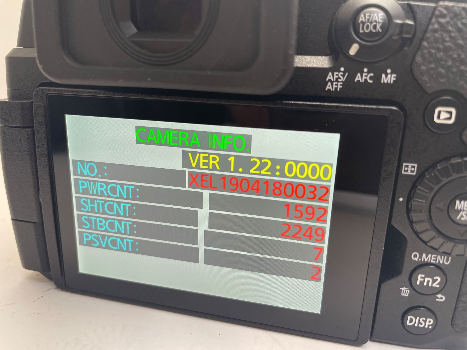 AA (新品級) Panasonic パナソニック LUMIX DC-G99 ボディ ショット数