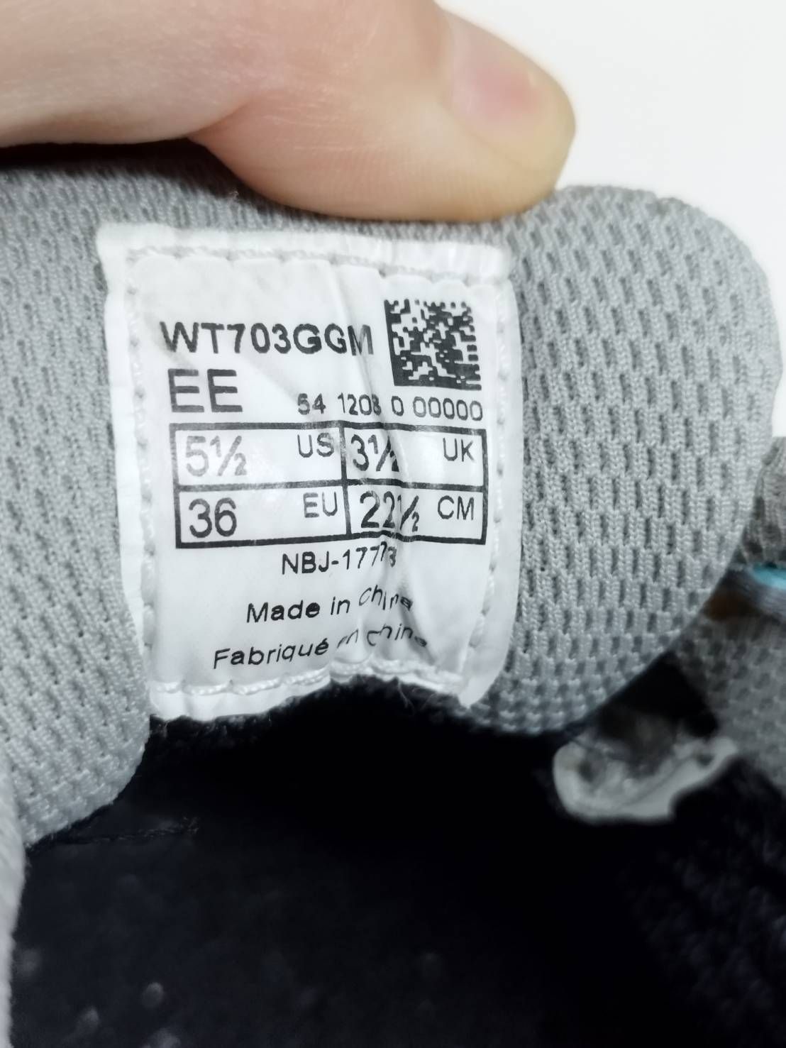 New Balance WT703G GM/トレイルランニングシューズ/22.5cm - メルカリ