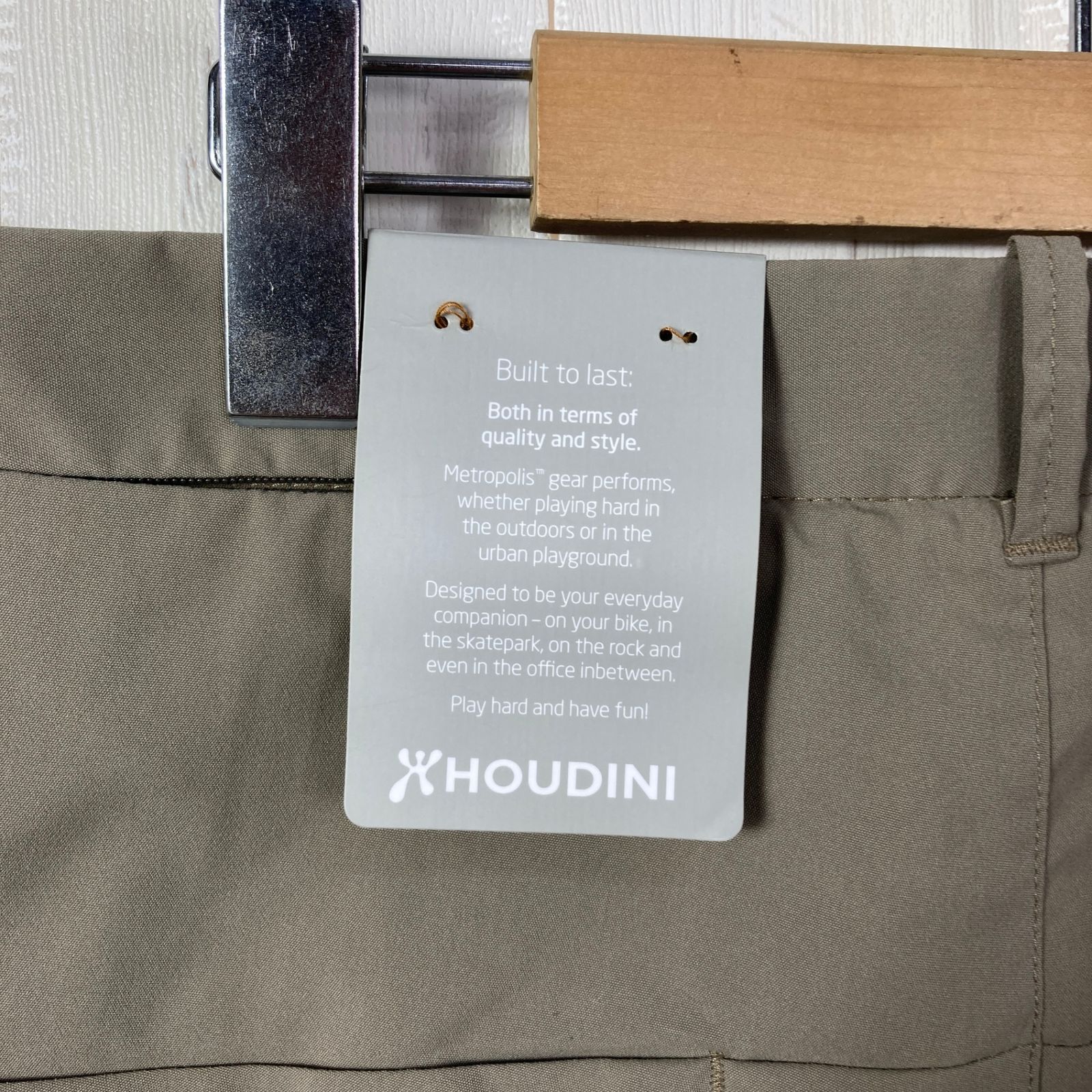 ✉️Men's S ベージュ系 Houdini ( フーディニ ) コミットメント チノ