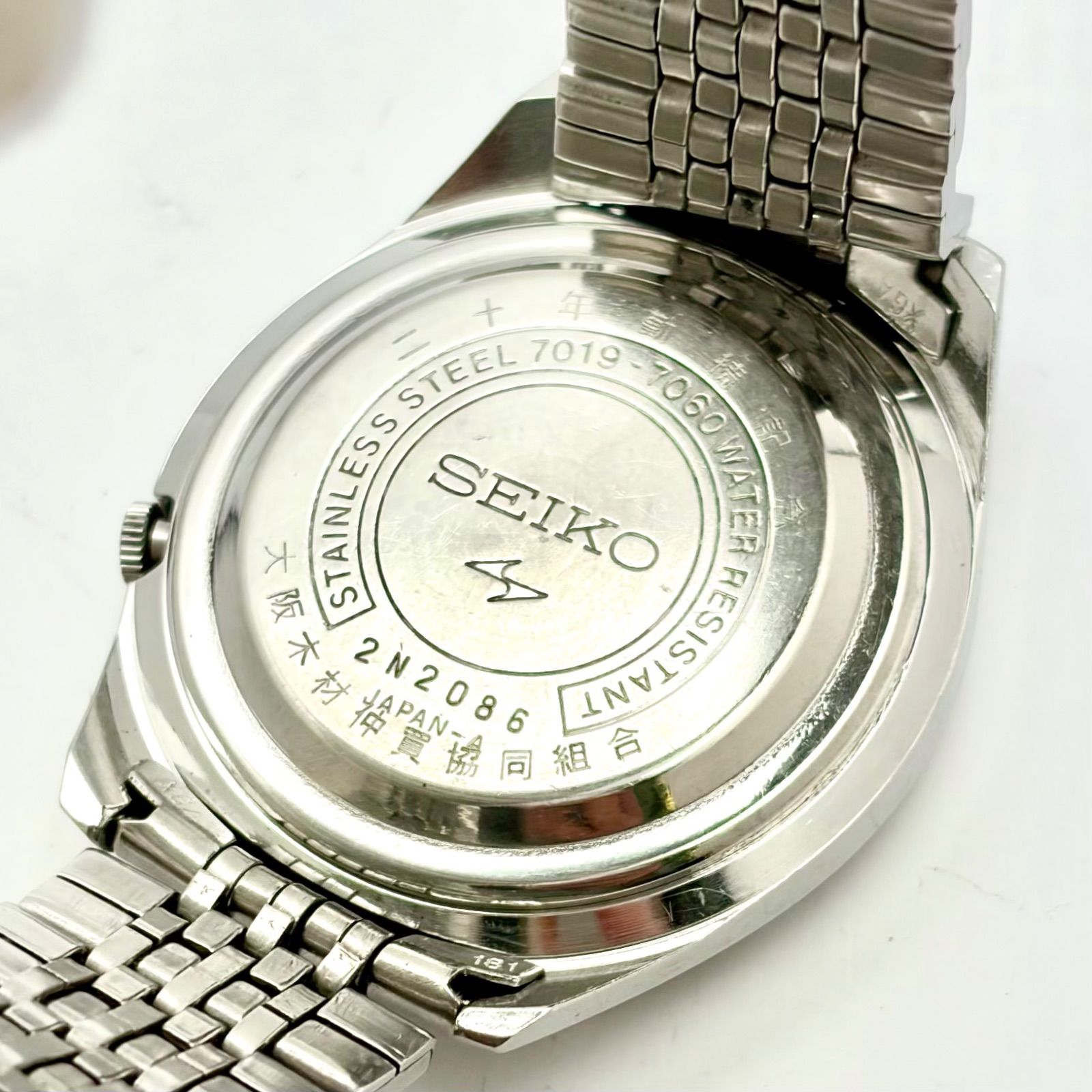 稼働】SEIKO5 セイコー5 ACTUS アクタス 機械式 自動巻き メンズ 