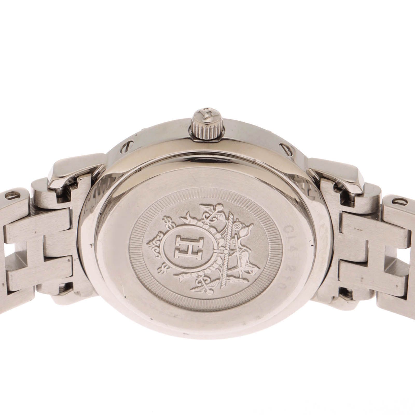 HERMES エルメス ウォッチ クリッパー【205】 時計 CL4.210 腕時計