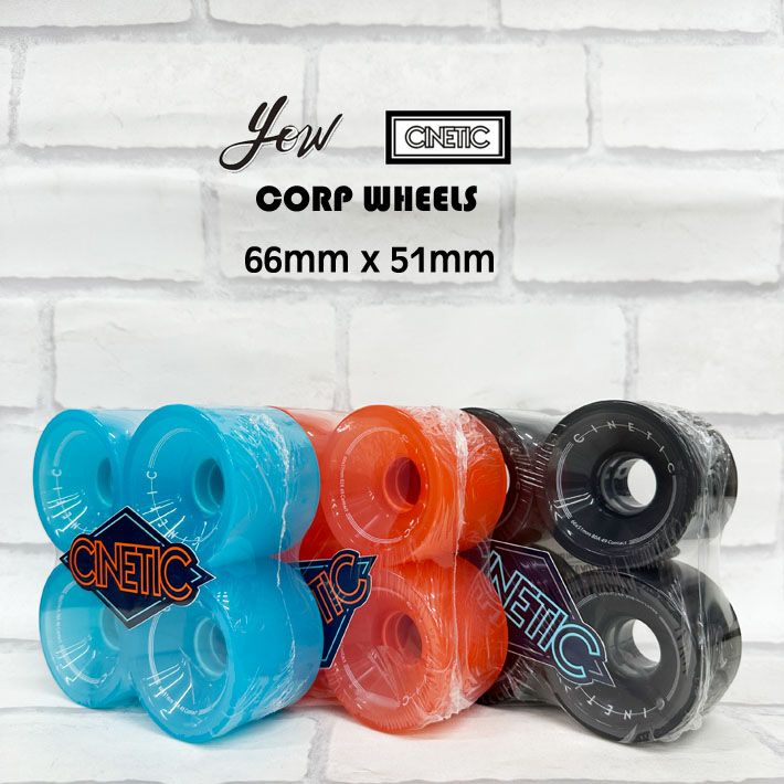 サーフスケート YOW CINETIC シネティック ウィール CORP 66mm 78A