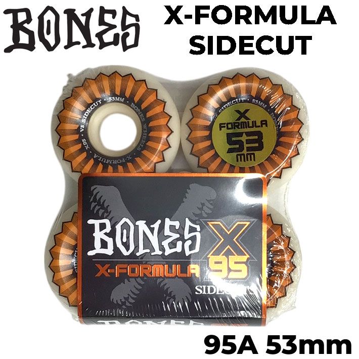 ストリート系スポーツ スケートボード ウィール BONES WHEEL X-FORMULA